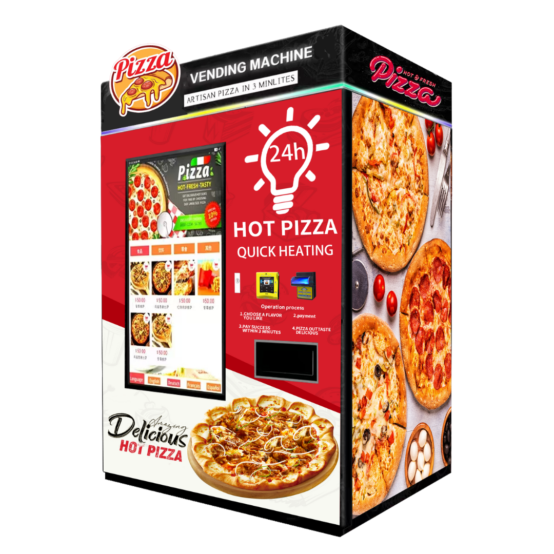YumBoxs automatic pizza vending machine