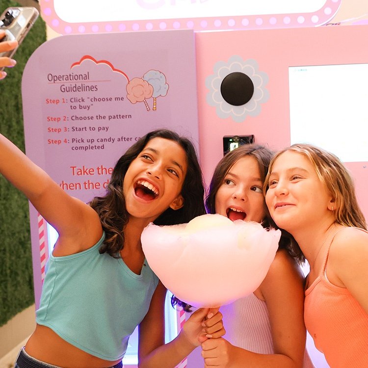 Cotton candy machines in USA