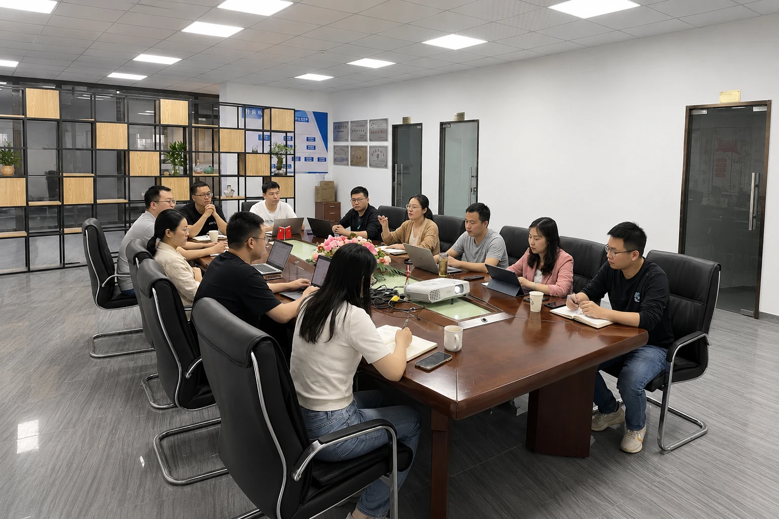 YumBoxs project team coordinating international vending machine orders